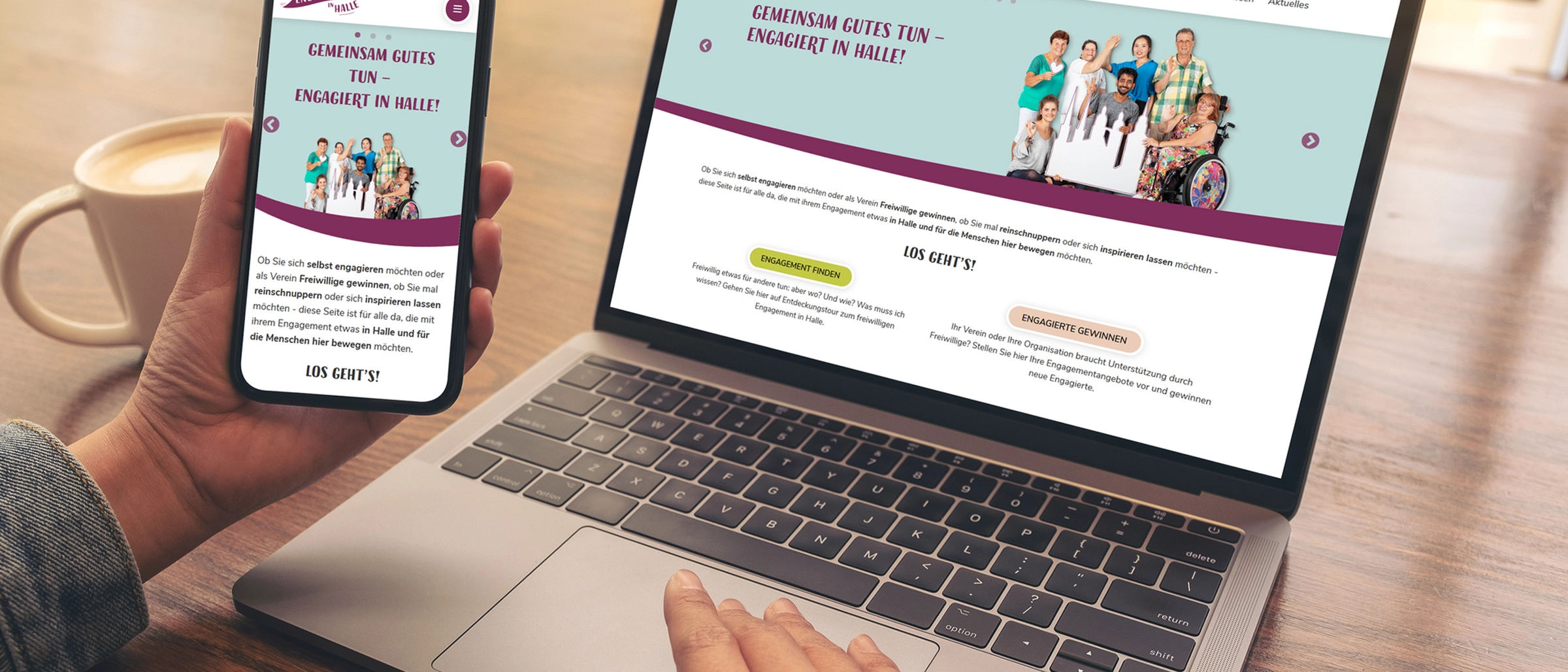 Website Engagiert in Halle Website Engagiert in Halle